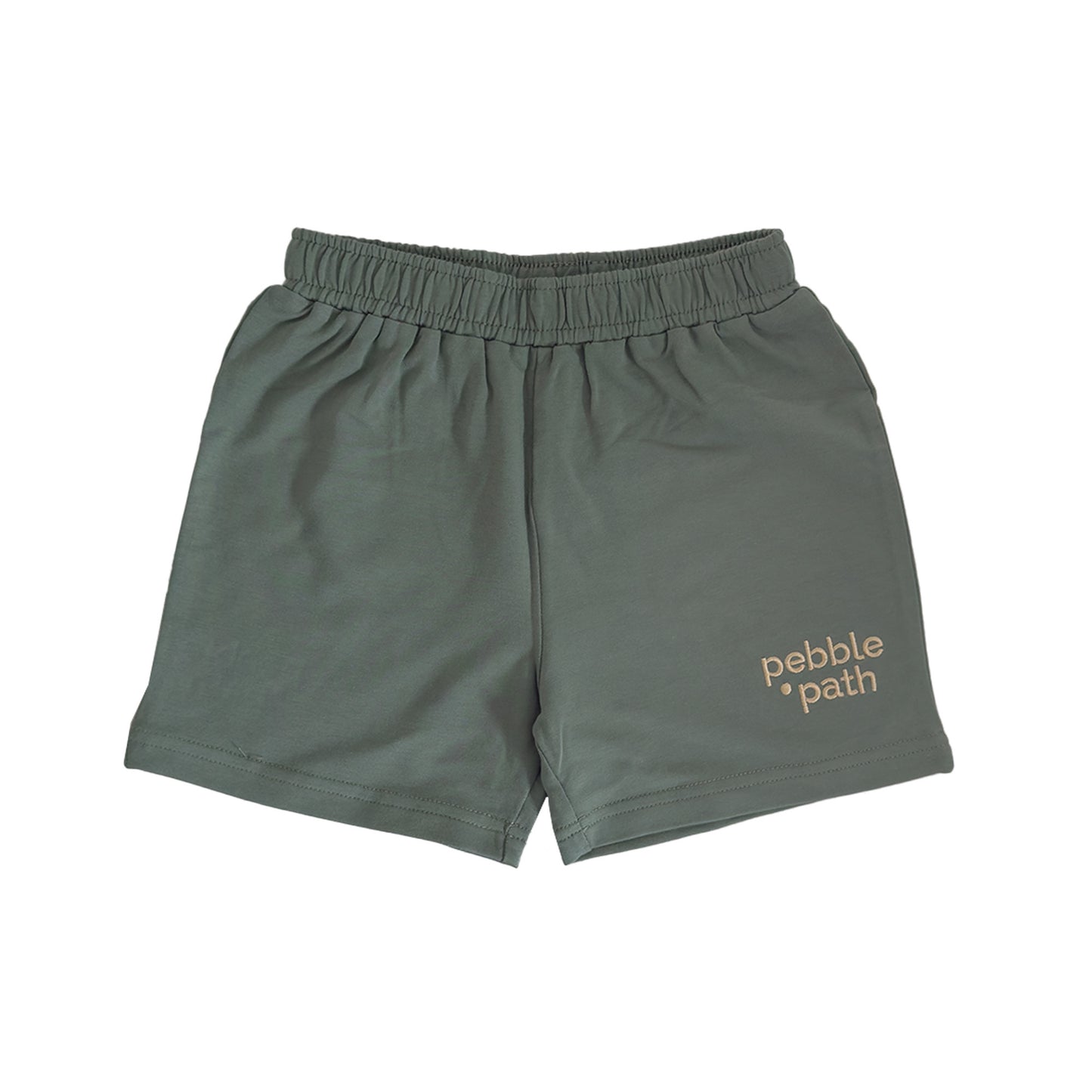 Crew Neck Tee Set Green