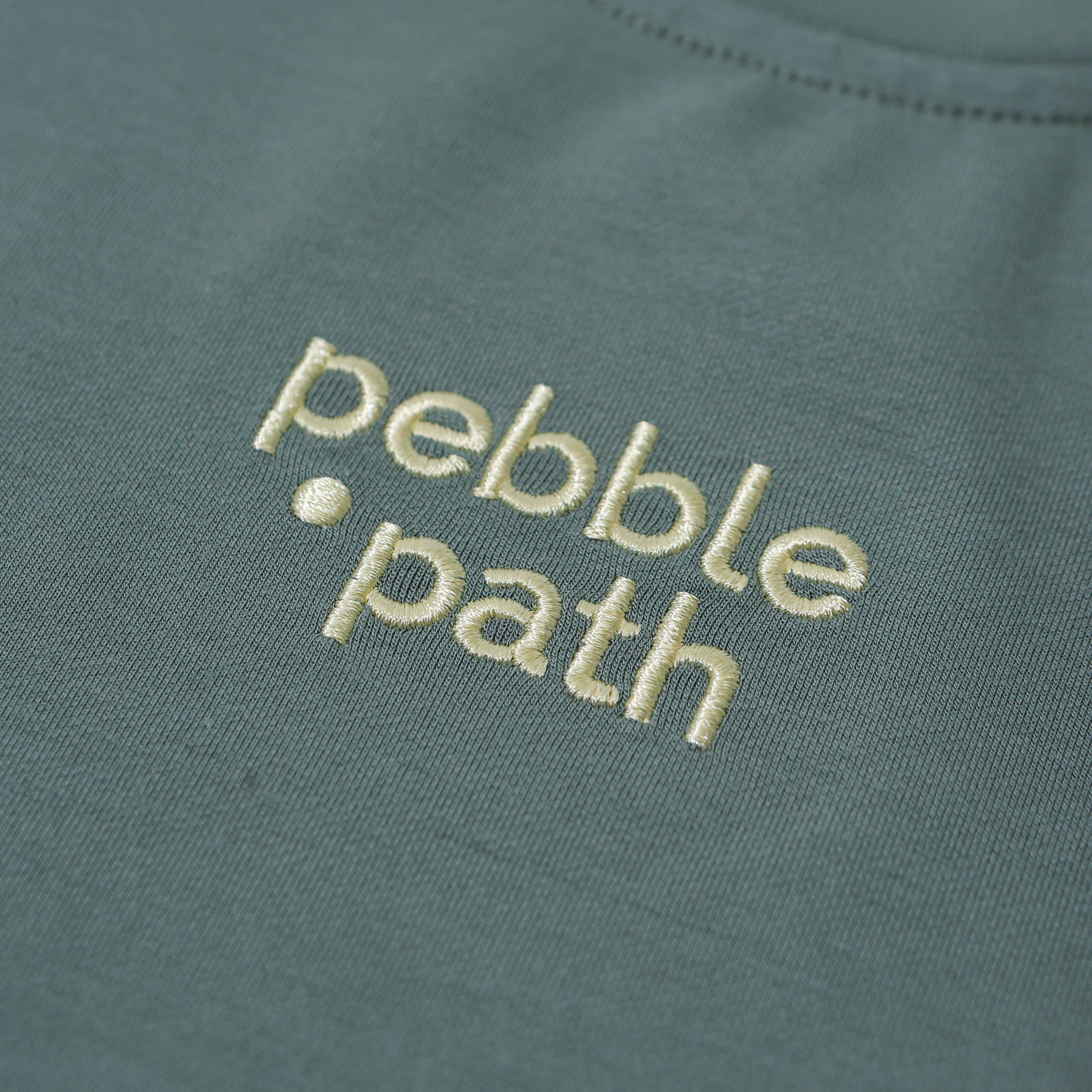 Crew Neck Tee Set Green