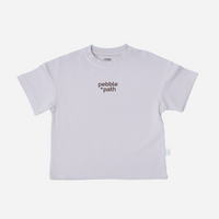 Crew Neck Tee Set Khaki