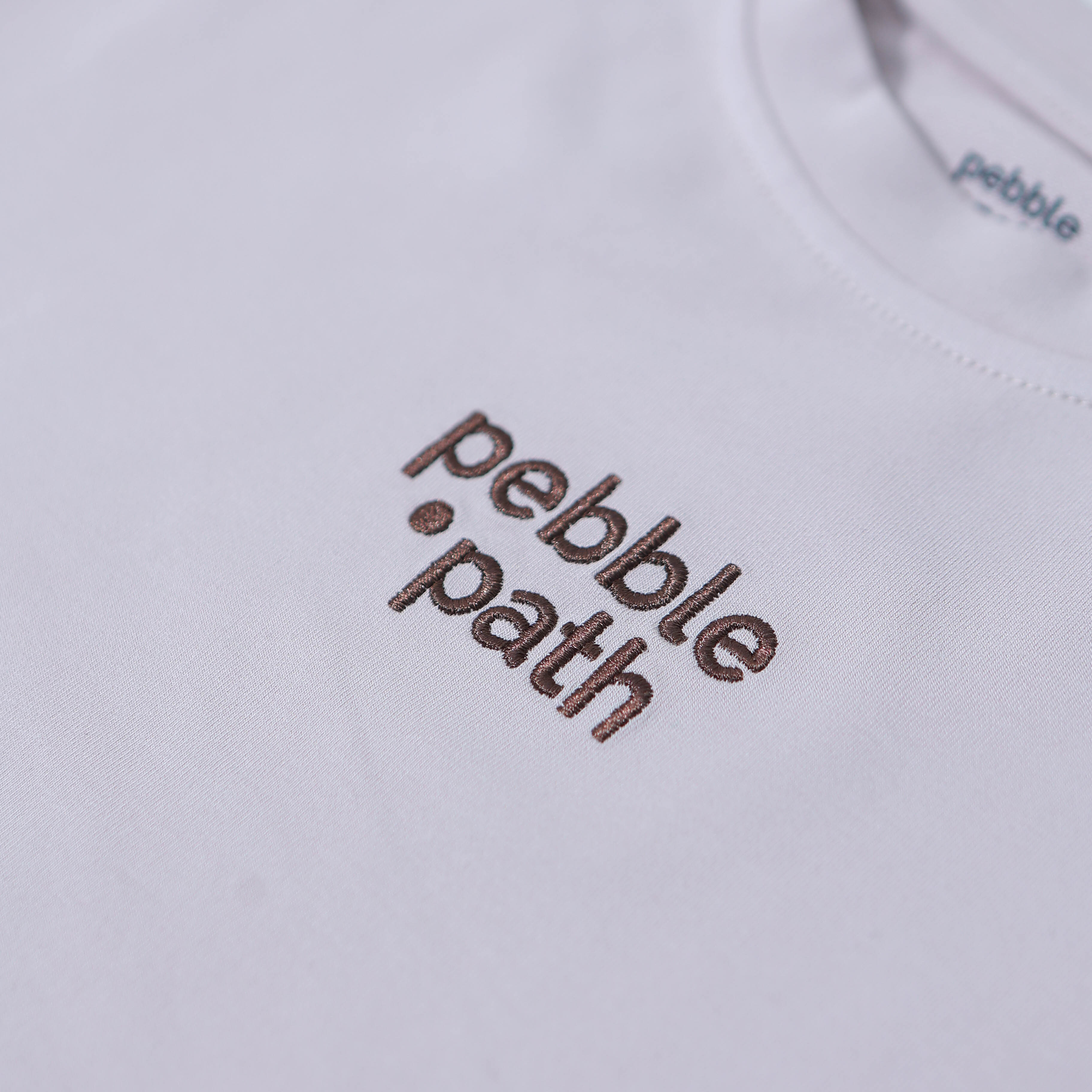 Crew Neck Tee Set Khaki