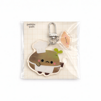 Pebble Bakery Club Keychain